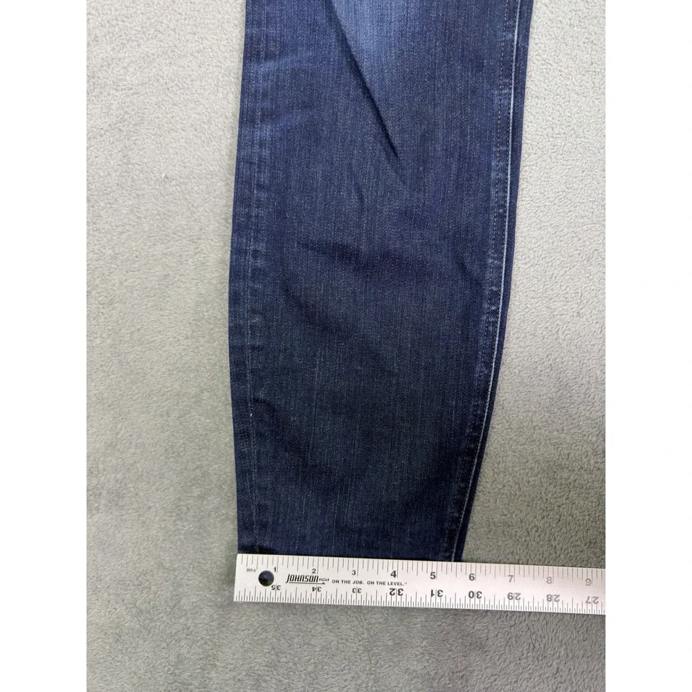 Madewell Jeans Womens 31 Blue Dark Wash Skinny Skinny Ankle High Riser Stretch